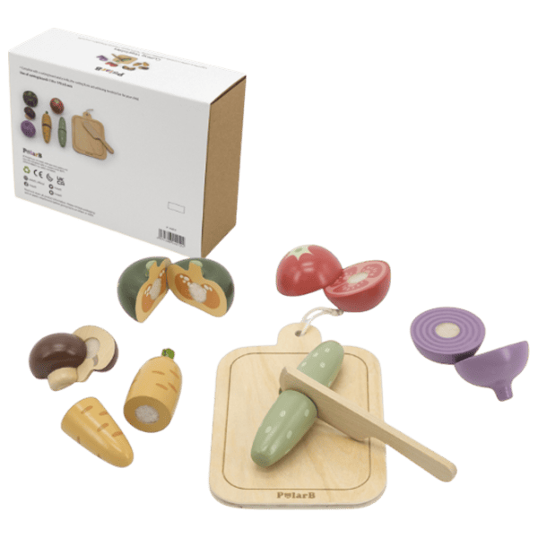 Ролевые игры PolarB Cutting Vegetables 2+ / кухонный набор photo 1