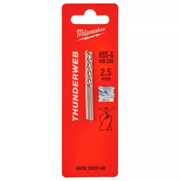 Сверло Milwaukee 4932352348 HSS-G photo 1