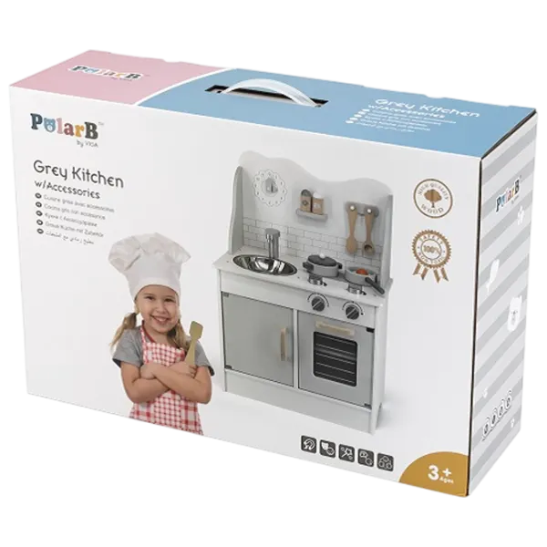 Ролевые игры PolarB Grey Kitchen 3+ / Кухня  photo 6