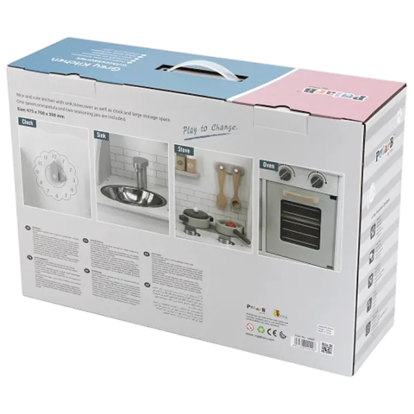 Ролевые игры PolarB Grey Kitchen 3+ / Кухня  photo 7