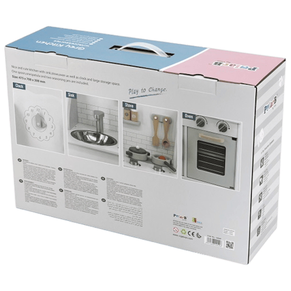 Ролевые игры PolarB Grey Kitchen 3+ / Кухня  photo 7