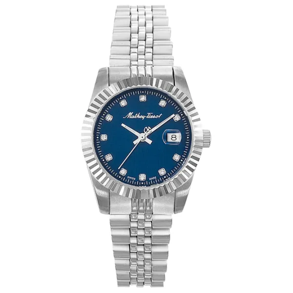 Ceas de mână pentru femei Mathey-Tissot D807ABU Cuarț / 34 mm photo 1