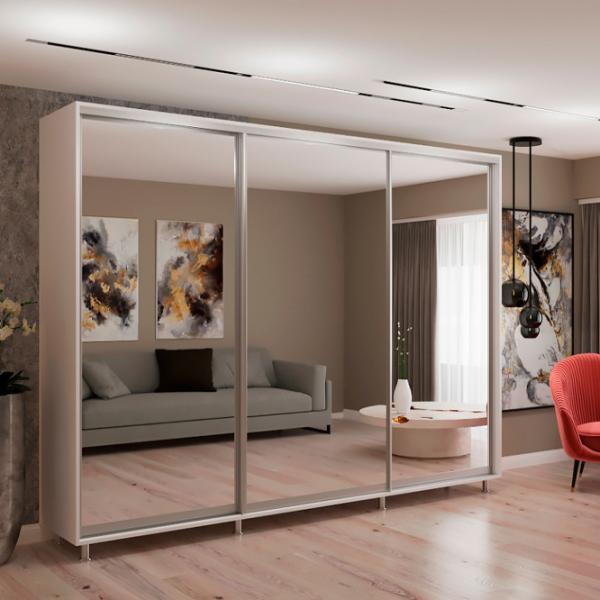 Dulap My-Style Cupe 300 x 60 x 230 / PAL / White photo 2