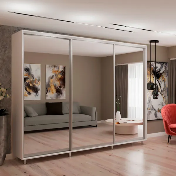 Dulap My-Style Cupe 300 x 60 x 240 / PAL / White photo 3