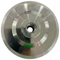 Disc de lustruit cu flanșă Raider 892604 Gray / Aluminiu