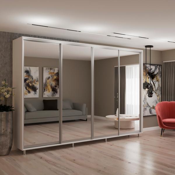 Dulap My-Style Cupe 310 x 60 x 230 / PAL / White photo 2