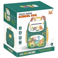 Joc de rol Essa Toys Piggy Bank School Bag 3+ / Seif photo 5