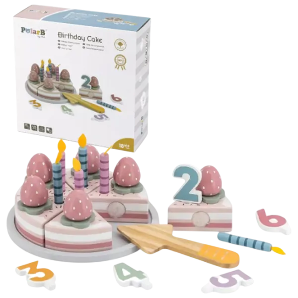 Ролевые игры PolarB Birthday Cake 3+ / Набор для вечеринок photo 1