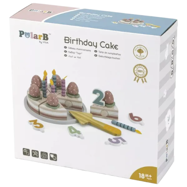 Ролевые игры PolarB Birthday Cake 3+ / Набор для вечеринок photo 4