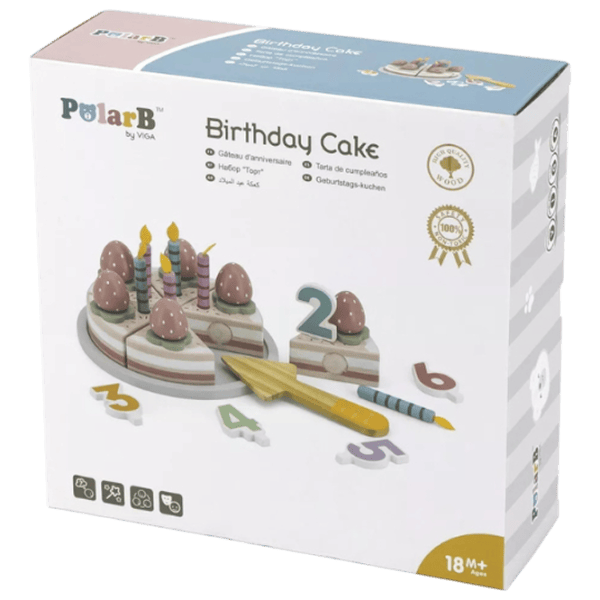 Ролевые игры PolarB Birthday Cake 3+ / Набор для вечеринок photo 4