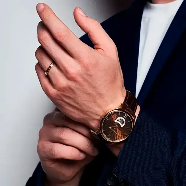 Ceas de mână pentru bărbați Mathey-Tissot MC1886PI Mecanic / 42 mm photo 2