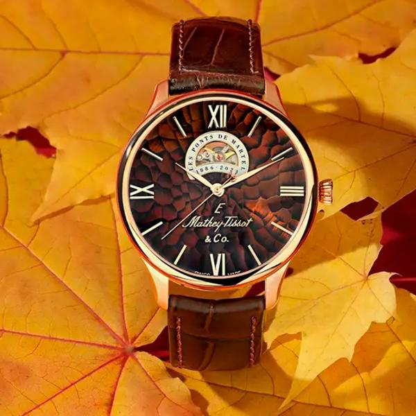 Ceas de mână pentru bărbați Mathey-Tissot MC1886PI Mecanic / 42 mm photo 3