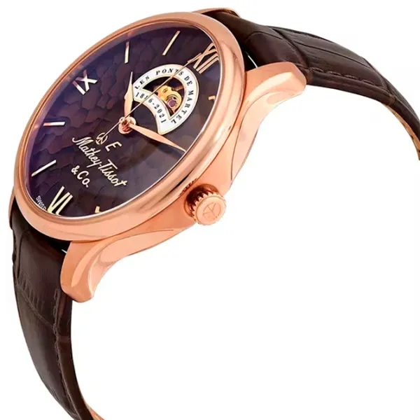 Ceas de mână pentru bărbați Mathey-Tissot MC1886PI Mecanic / 42 mm photo 4