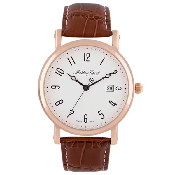Ceas de mână unisex Mathey-Tissot H611251PG Cuarț / 38 mm photo 1