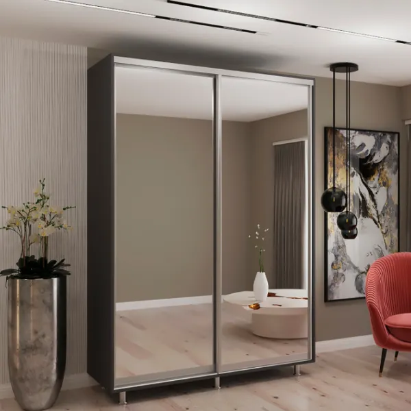 Dulap My-Style Cupe 120 x 60 x 210 / PAL / Anthracite photo 3