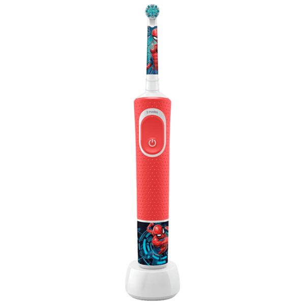 Periuță de dinți electrică Braun Kids Vitality D100 Spiderman 2D / Red photo 1