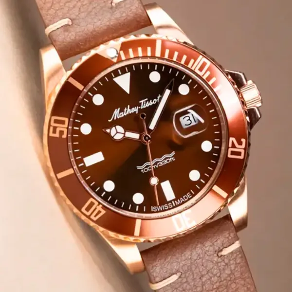 Ceas de mână pentru bărbați Mathey-Tissot H901PLRM Cuarț / 42 mm photo 3