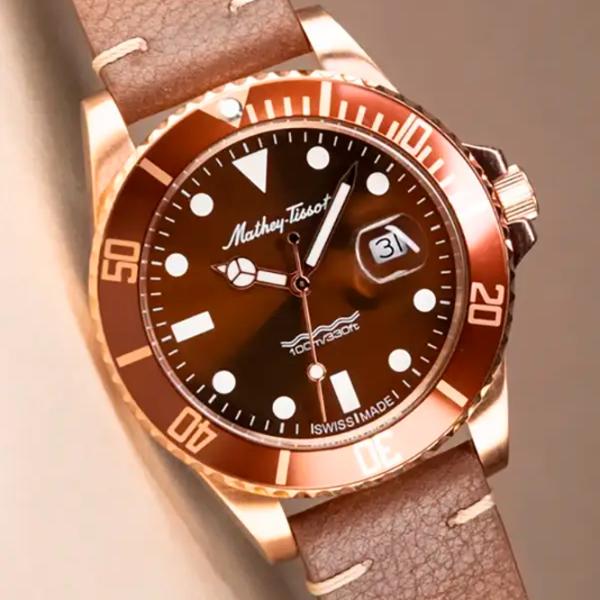 Ceas de mână pentru bărbați Mathey-Tissot H901PLRM Cuarț / 42 mm photo 3