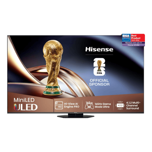 Televizor Hisense 65U8Q 65" / MiniLED / 4K / Smart TV / Black photo 1