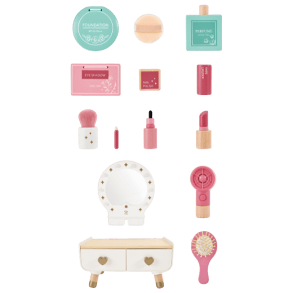 Ролевые игры Hape My Stylish Dressing Table 3+ / set de frumusete  photo 3