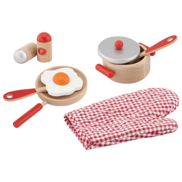 Ролевые игры VIGA The Little Chef 3+ / набор посуды photo 1