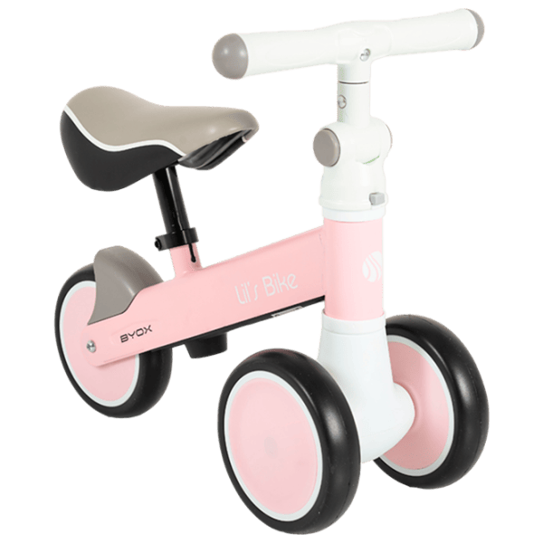 Беговел Moni Lil`s Bike  Пластик / Розовый White photo 1