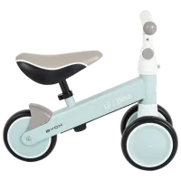 Bicicletă fără pedale Moni Lil`s Bike Plastic / Gray White photo 2