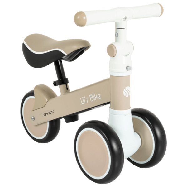 Bicicletă fără pedale Moni Lil`s Bike  Plastic / Beige White photo 1