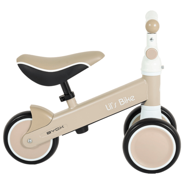 Bicicletă fără pedale Moni Lil`s Bike  Plastic / Beige White photo 2
