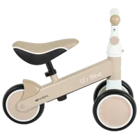 Беговел Moni Lil`s Bike Пластик / Бежевый White photo 2