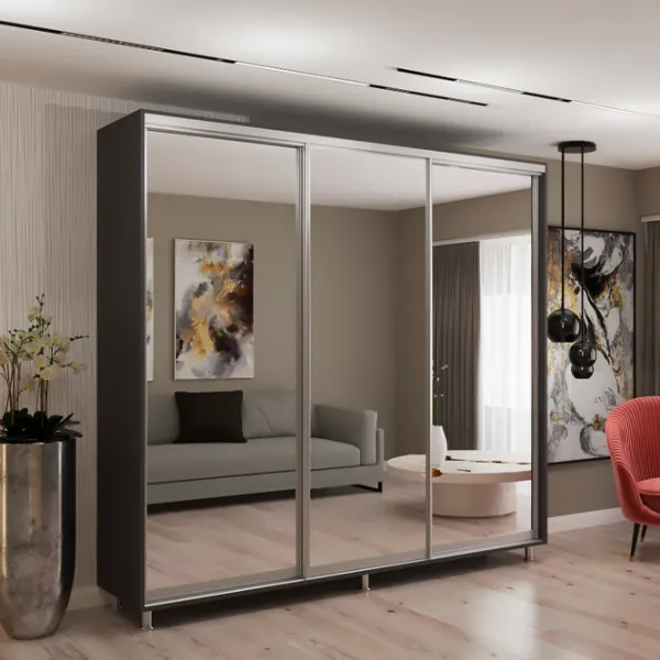 Dulap My-Style Cupe 230 x 60 x 200 / PAL / Anthracite photo 3