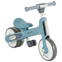 Bicicletă fără pedale Moni Learn to Ride Plastic / Blue White photo 2