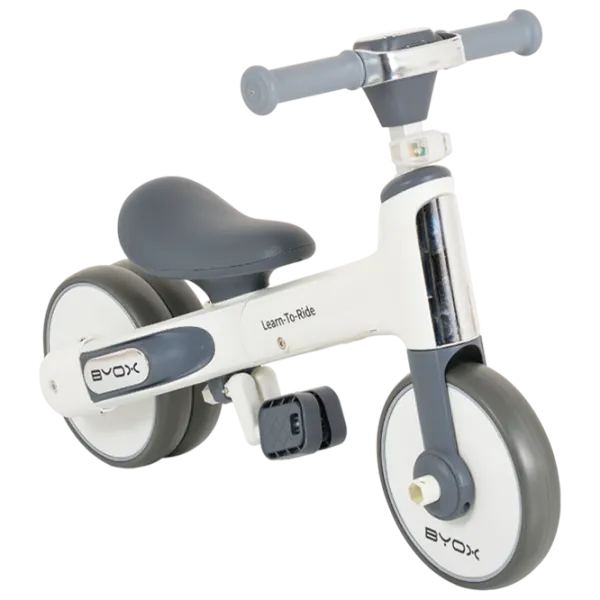 Bicicletă fără pedale Moni Learn to Ride Plastic / White White photo 2