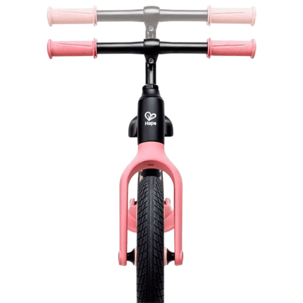 Bicicletă fără pedale Hape Learner Balance Bike  Polimer / Pink Black photo 3