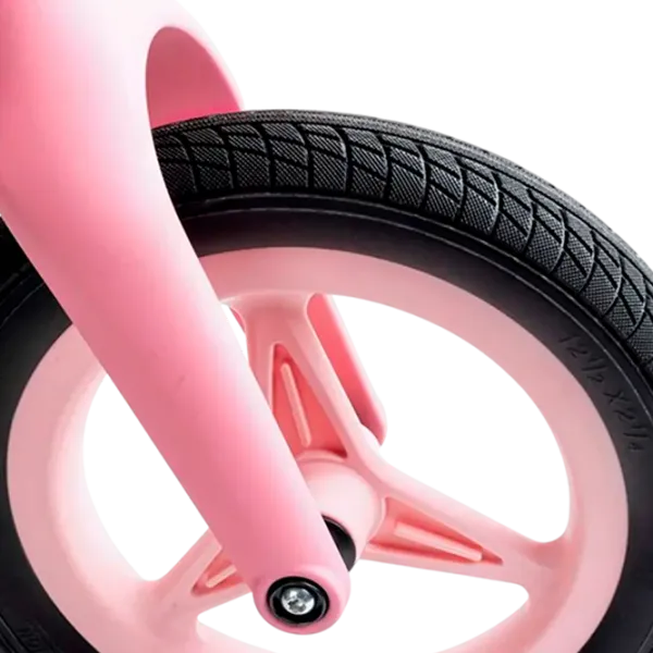 Bicicletă fără pedale Hape Learner Balance Bike  Polimer / Pink Black photo 6