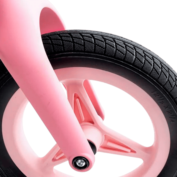 Bicicletă fără pedale Hape Learner Balance Bike  Polimer / Pink Black photo 6