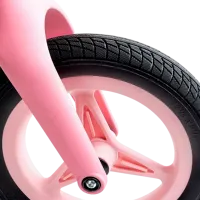 Bicicletă fără pedale Hape Learner Balance Bike Polimer / Pink Black photo 6