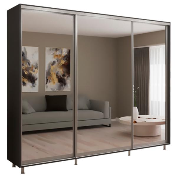 Шкаф My-Style Cupe 260 x 60см x 210 / ЛДСП / Anthracite photo 1