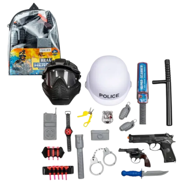 Joc de rol Essa Toys Real Heroes 3+ / Setul polițistului photo 1