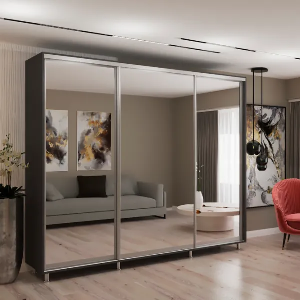Dulap My-Style Cupe 270 x 60 x 210 / PAL / Anthracite photo 3