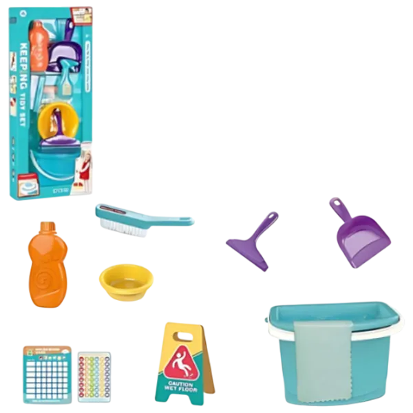 Joc de rol Essa Toys Keeping Tidy Set 3+ / Set de curățare photo 1