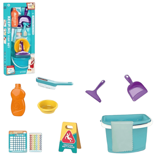 Joc de rol Essa Toys Keeping Tidy Set 3+ / Set de curățare photo 1