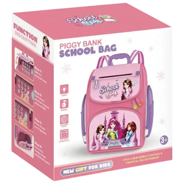 Ролевые игры Essa Toys Piggy Bank School Bag 3+ / Сейф photo 5