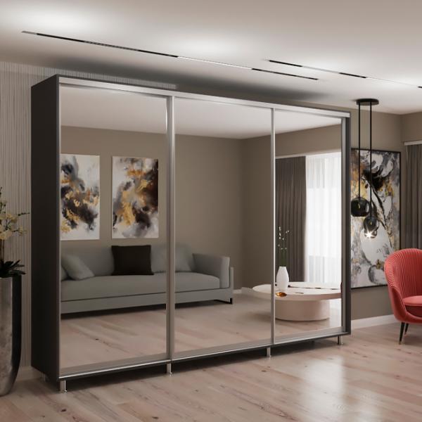 Dulap My-Style Cupe 290 x 60 x 220 / PAL / Anthracite photo 3