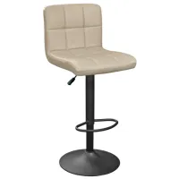 Scaun de bar ML-Mobila SB-044 Catifea / Metal / Beige