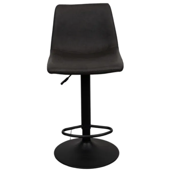 Scaun de bar DecoPrim SB-91 Piele artificială / Oțel / Black photo 3