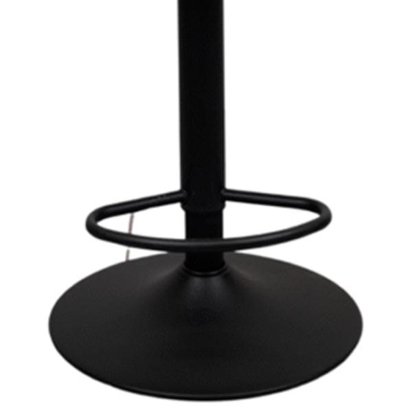 Scaun de bar DecoPrim SB-91 Piele artificială / Oțel / Black photo 5