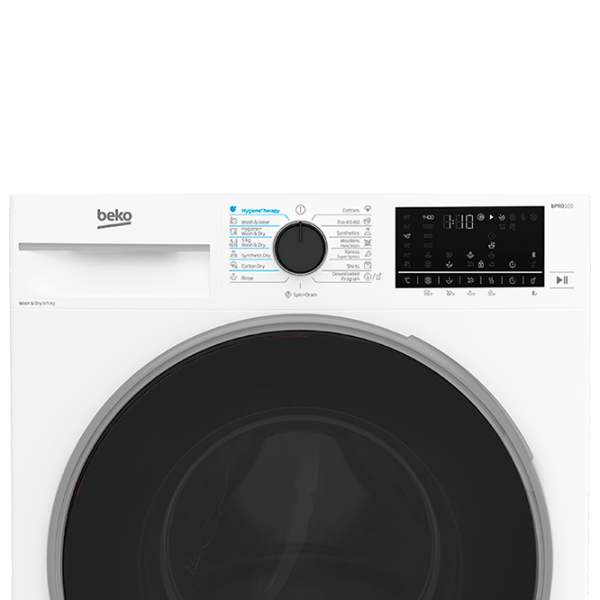 Mașină de spălat Beko B5DFT58447W 8 kg / 1400 rpm / White photo 4