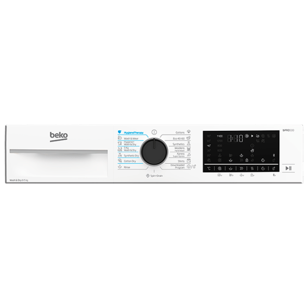 Mașină de spălat Beko B5DFT58447W 8 kg / 1400 rpm / White photo 5