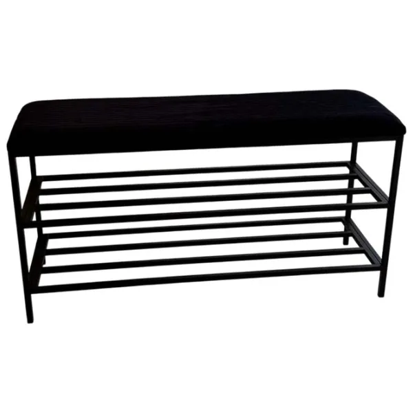 Etajeră pentru încălțăminte Nex Home NX-00001867 52 x 100 x 32 /Black /Black photo 1